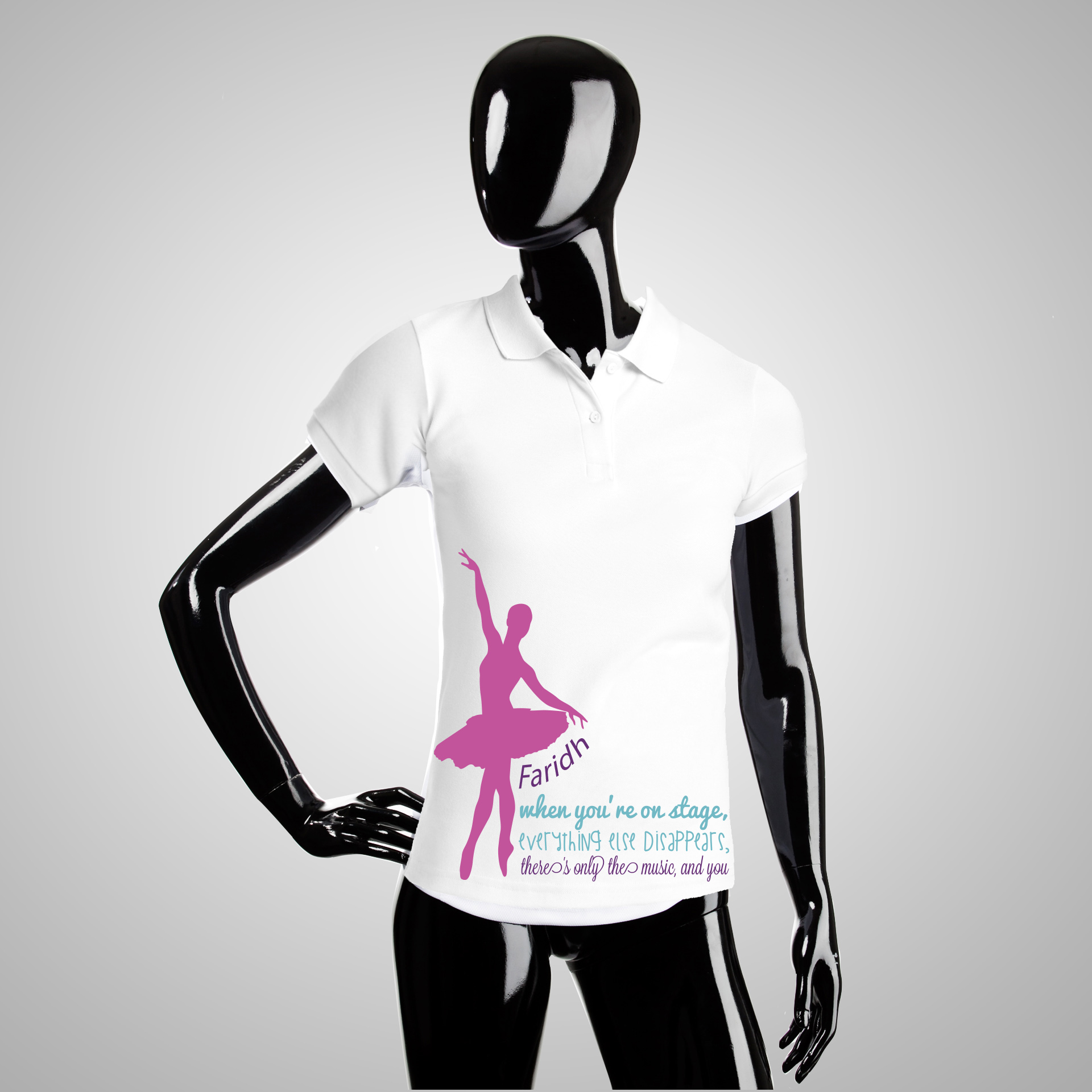 Camiseta Tipo Polo para mujer